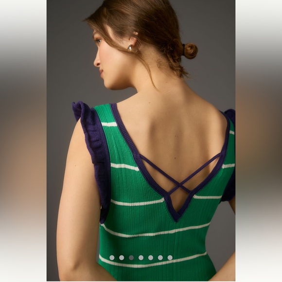 Anthropologie NWT Daily Practice by Anthropologie  Sweater Midi Dress size L. - Picture 7 of 13